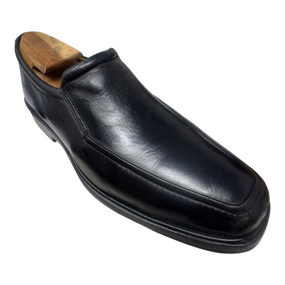 Johnston Murphy Goodwin Black Leather Venetian‎ Loafers main image 7